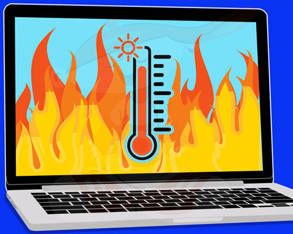 چگونه دمای لپ‌تاپ را پایین بیاوریم؟