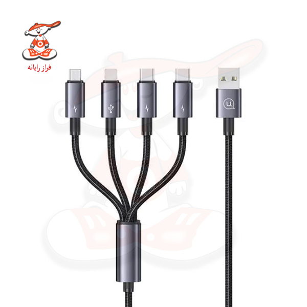 کابل شارژ 4 سر یوسامز مدل SJ739
